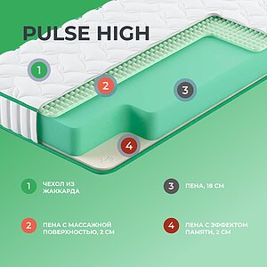 Матрас Clever Pulse High