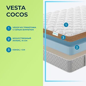 Матрас Lonax Vesta Cocos