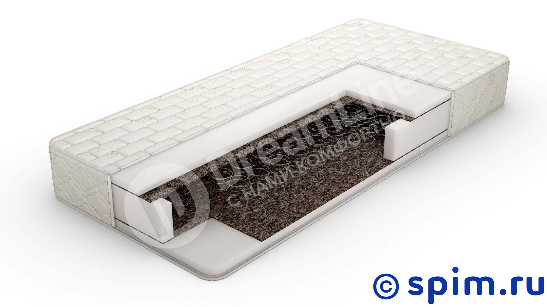 Матрас DreamLine Classic + 30 Bonnell 200х200 см Матрас DreamLine Classic + 30 Bonnell 200х200 смМатрасы DreamLine Classic<br>Матрас средней жесткости на зависимых пружин Bonnell (120 шт/м2), с прослойками из Ппу (3 см). Несъемный чехол из синтетического жаккарда. Высота: 20 см. Нагрузка: до 100 кг. Размер 2-спальный: 200 x 200 см<br><br>Ширина см: 200<br>Длина см: 200