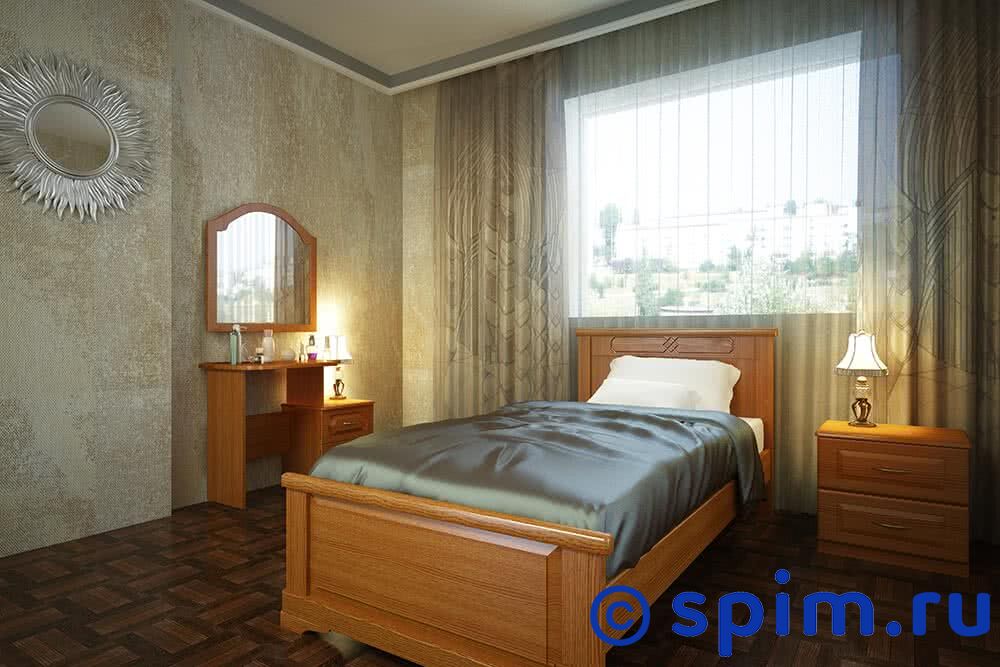 Кровать DreamLine Эдем Лайт 1 140х190 см Кровать DreamLine Эдем Лайт 1 140х190 смКровати DreamLine<br>Материал: каркас из массива бука, основание с гнутыми березовыми ламелями. Размеры спального места (ширина х длина), см: 90х190/195/200, 120x190/195/200, 140х190/195/200, 160х190/195/200, 180х190/195/200, 200х190/195/200. *Матрас, туалетный стол и тумбы в стоимость кровати не входят. Размер ДримЛайн Edem Light 1 двуспальный: 140 x 190 см<br><br>Ширина см: 140<br>Длина см: 190
