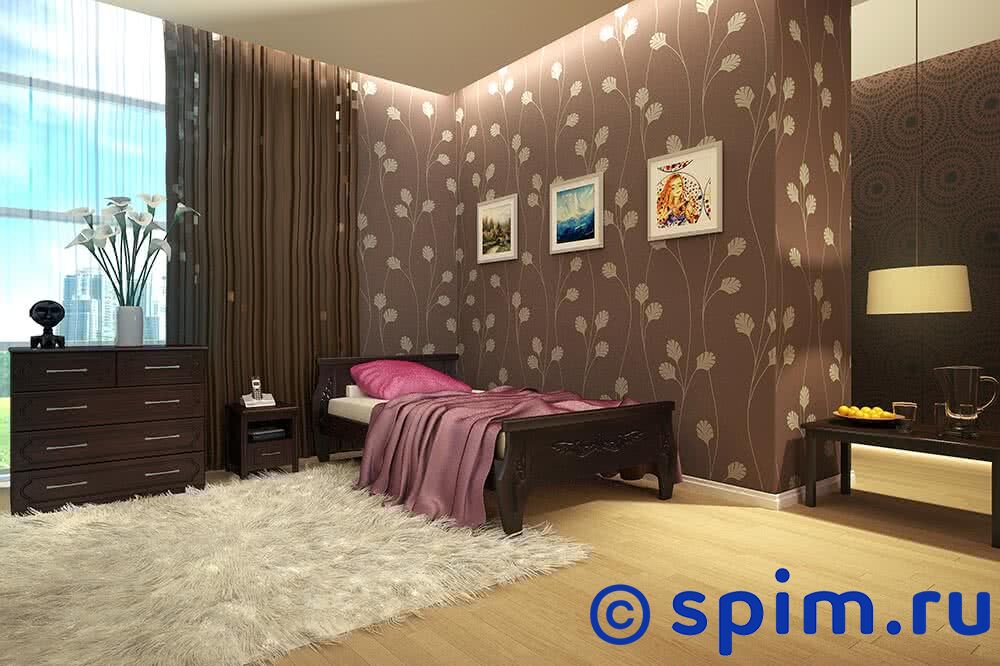 Кровать DreamLine Ника 120х200 см Кровать DreamLine Ника 120х200 смКровати DreamLine<br>Материал: каркас из массива бука, основание с гнутыми березовыми ламелями. Размеры спального места (ширина х длина), см: 90х190/195/200, 120x190/195/200, 140х190/195/200, 160х190/195/200, 180х190/195/200, 200х190/195/200. *Матрас, комод и тумбы в стоимость кровати не входят. Размер ДримЛайн Nika полутораспальный: 120 x 200 см<br><br>Ширина см: 120<br>Длина см: 200