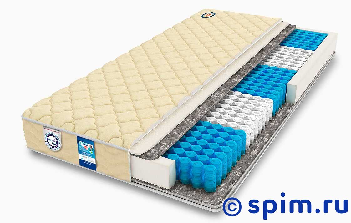Матрас Askona Terapia Pulse (Аскона Терапия Пульс) 80x190 Матрас Askona Terapia Pulse (Аскона Терапия Пульс) 80x190Матрасы Аскона Terapia<br>Мягкий матрас на 5-ти зональных пружинах песочные часы (256 шт/м2) с прослойками пены Orto Foam. Чехол из хлопкового жаккарда. Нагрузка: до 140 кг. Высота: 22 см. Размер Askona Пульс односпальный: 80 x 190 см<br><br>Ширина см: 80<br>Длина см: 190<br>Линейка: Terapia