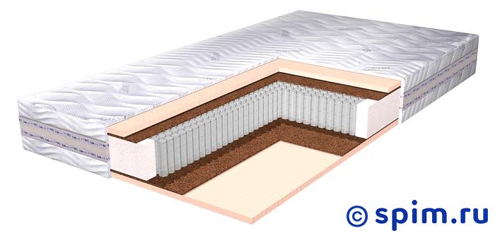 Матрас Lineaflex Sognio 140х190 см Матрас Lineaflex Sognio 140х190 смМатрасы Lineaflex Ergonomica<br>Пружины: независимые, 500 шт/кв.м Средней жесткости Натуральный латекс + кокос Съемный чехол: хлопковый трикотаж с нитями серебра Высота: 24 см Нагрузка: до 140 кг Размер Линеафлекс Согнио двуспальный: 140 x 190 см<br><br>Ширина см: 140<br>Длина см: 190<br>Линейка: Ergonomica