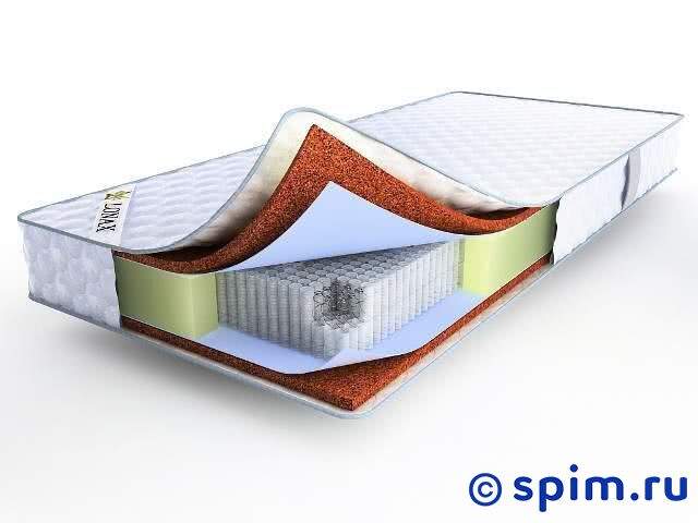 Матрас Lonax Cocos S1000 200х195 см Матрас Lonax Cocos S1000 200х195 смМатрасы Lonax на пружинном блоке Multipoket S1000<br>Пружины: независимые, 500 шт/кв.м Жесткий Кокос Высота: 21 см Нагрузка: до 130 кг Размер Лонакс Кокос С1000 2-спальный: 200 x 195 см<br><br>Ширина см: 200<br>Длина см: 195