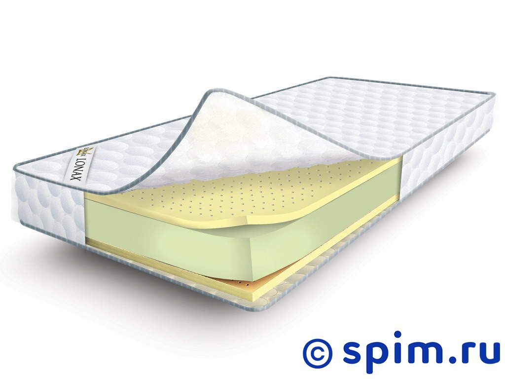 Матрас Lonax Roll Comfort 3 Plus 90х190 см Матрас Lonax Roll Comfort 3 Plus 90х190 смБеспружинные матрасы Lonax<br>Жесткость ниже среднего Искусственный латекс + натуральный латекс Высота: 21 см Нагрузка: до 110 кг Скручен в рулон Размер Лонакс Рол Комфорт 3 Плюс односпальный: 90 x 190 см<br><br>Ширина см: 90<br>Длина см: 190
