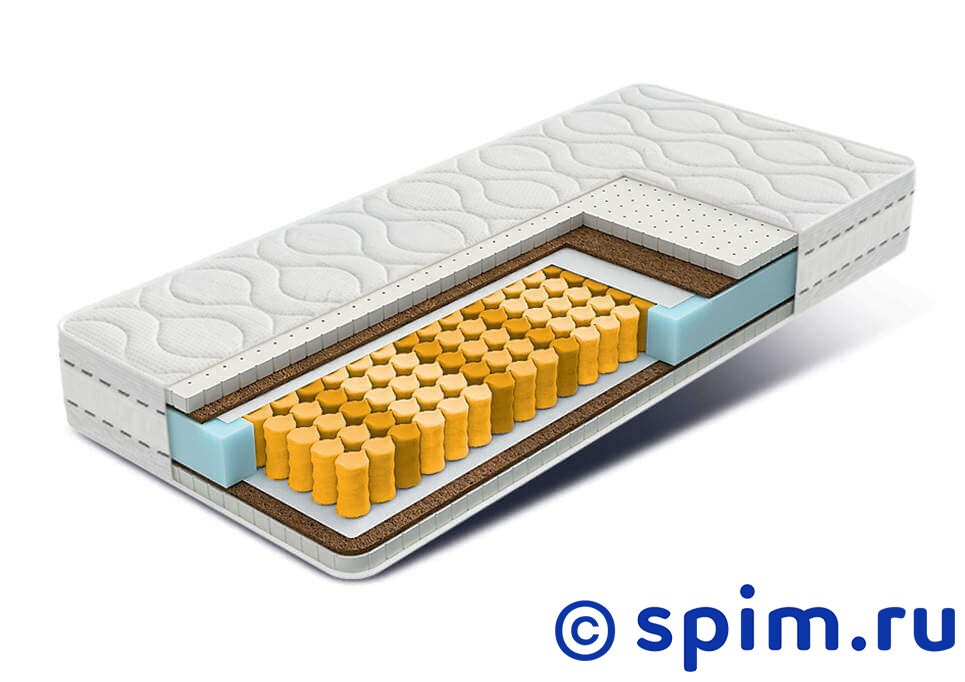 Матрас Орматек Dream Mix Smart Spring (Дрим Микс) 200x190 Матрас Орматек Dream Mix Smart Spring (Дрим Микс) 200x190Матрасы Орматек SmartSpring<br>Матрас средней жесткости на независимых пружинах Ss с 15-ю зонами (256 пружин на м2) с прослойками натурального латекса (3 см) и кокосовой койры (1 см). Чехол Non-Stress: вискоза + полиэстер. Нагрузка: до 150 кг. Высота: 24 см. Размер Ormatek Дрим Микс Сс 2-спальный: 200 x 190 см<br><br>Ширина см: 200<br>Длина см: 190<br>Линейка: SmartSpring