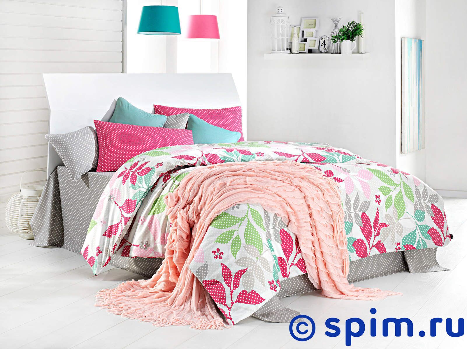 Постельное белье Issimo Lottie Евро-стандарт - Issimo Home Постельное белье Issimo Lottie Евро-стандарт - Issimo HomeПостельное белье/Хлопок/Постельное белье Issimo<br>Материал: Хлопок (ранфорс). <br>Размер наволочек: 50x70. <br>Цвет: Серый, Розовый, Зеленый, Голубой. <br>Дизайн: Цветы и растения. <br>Рисунок: Листья. <br>Простыня на резинке: Нет. <br>Застежка наволочек: запах(клапан). <br>Застежка пододеяльника: молния. <br>Страна производитель: Турция<br><br>Материал: Хлопок (ранфорс)<br>Размер наволочек: 50x70<br>Цвет: Серый<br>Цвет: Розовый<br>Цвет: Зеленый<br>Цвет: Голубой<br>Дизайн: Цветы и растения<br>Рисунок: Листья<br>Простыня на резинке: Нет<br>Детское: Нет<br>Застежка наволочек: запах(клапан)<br>Застежка пододеяльника: молния<br>Страна производитель: Турция<br>Модель: Постельное белье Issimo Lottie Евро-стандарт<br>Размер: Евро-стандарт