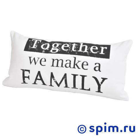 Подушка Casual Avenue Together Подушка Casual Avenue TogetherПодушки Casual Avenue<br>Материал: 100% хлопок. Размер, см: 30х60.<br>