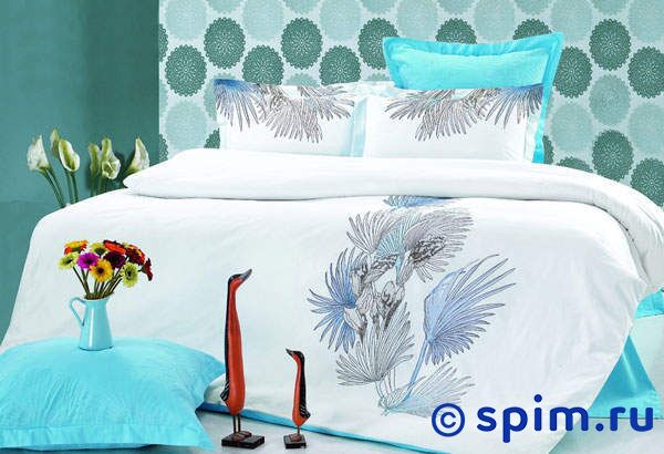 Комплект Kingsilk С-18 1.5 спальное Комплект Kingsilk С-18 1.5 спальноеПостельное белье KingSilk<br>Материал: сатин с вышивкой(100% хлопок). Плотность, г/м2: 130-135. Размер Кингсилк С: 1.5 спальное<br><br>Размер: 1.5 спальное