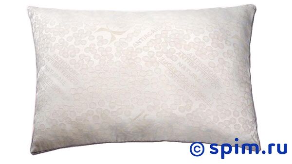 Подушка Silver Antistress 50*70 Подушка Silver Antistress 50*70Подушки Primavelle<br>Материал: льняная ткань с серебром, наполнитель - экофайбер. Размер: 50х70.<br>