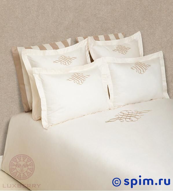 Комплект Luxberry Monogramm 1.5 спальное Комплект Luxberry Monogramm 1.5 спальноеПостельное белье Luxberry<br>Материал: 100% хлопок, сатин. Поверхностная плотность: 300Тс. Размер Люксбери Монограмма: 1.5 спальное<br><br>Размер: 1.5 спальное