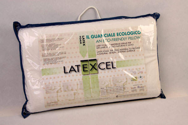 Упаковка подушки Latexcel