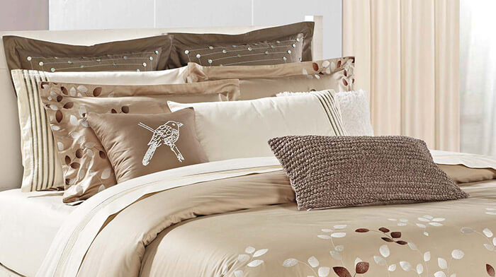 Декоративные Подушки На Кровать В Спальню Фото