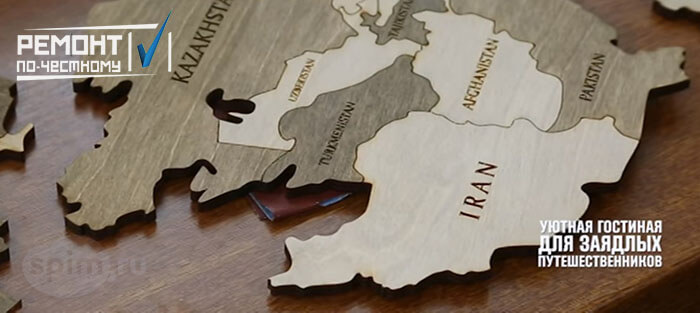 Карта мира из дерева (Ремонт по-честному)