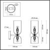  Odeon Light Orinoco 4804/2W