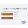 Схема состава матраса Lonax Baby Fusion Light в разрезе
