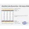 Схема состава матраса Comfort Line Promo Eco - Bi-Cocos S1000 в разрезе