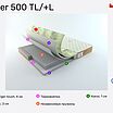 Rollmatratze Feder 500 TL/+L � ������
