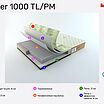 Rollmatratze Feder 1000 TL/PM � ������