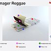 Rollmatratze Teenager Reggae � ������