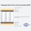 ����� ������� ������� Sleeptek Max Foam Cocos Double S500 � �������
