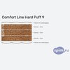 Схема состава матраса Comfort Line Hard Puff 9 в разрезе