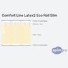 Схема состава матраса Comfort Line Latex2 Eco Roll Slim в разрезе