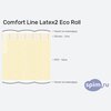 Схема состава матраса Comfort Line Latex2 Eco Roll в разрезе