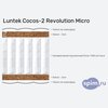 Схема состава матраса Luntek Cocos-2 Revolution Micro в разрезе