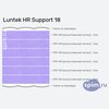 Схема состава матраса Luntek HR Support 18 в разрезе
