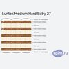 Схема состава матраса Luntek Medium Hard Baby 27 в разрезе