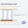 Схема состава матраса Dimax ОК Медиум софт в разрезе
