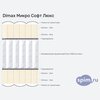Схема состава матраса Dimax Микро Софт Люкс в разрезе