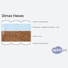 Схема состава матраса Dimax Умник в разрезе