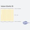 Схема состава матраса Velson Stretto 15 в разрезе