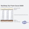 Схема состава матраса SkySleep Joy Foam Cocos S500 в разрезе