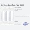 ����� ������� ������� SkySleep Start Twin Fiber S500 � �������