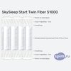 ����� ������� ������� SkySleep Start Twin Fiber S1000 � �������