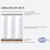 Схема состава матраса Alitte Gris SH-20-K в разрезе