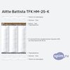 ����� ������� ������� Alitte Battista TFK HM-25-K � �������