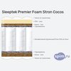 ����� ������� ������� Sleeptek Premier Foam Stron Cocos � �������