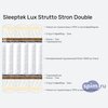 ����� ������� ������� Sleeptek Lux Strutto Stron Double � �������