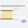 ����� ������� ������� Sleeptek Roll Latex Double Stron 14 � �������