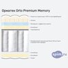 Схема состава матраса Орматек Orto Premium Memory в разрезе