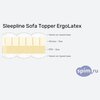 ����� ������� ������� Sleepline Sofa Topper ErgoLatex � �������