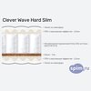 Схема состава матраса Clever Wave Hard Slim в разрезе