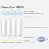 Схема состава матраса Clever Fiber S1000 в разрезе