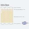 Схема состава матраса Erkins Basic в разрезе