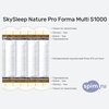 ����� ������� ������� SkySleep Nature Pro Forma Multi S1000 � �������