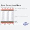 Схема состава матраса Dimax Relmas Cocos 3Zone в разрезе